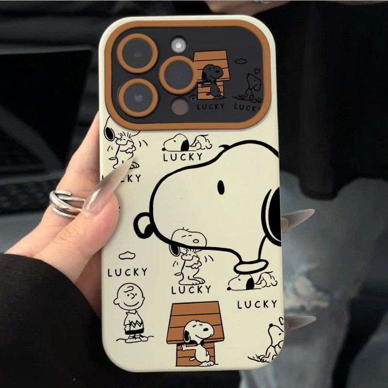 Phone Accessories Box Set - New Cute Anime Peripheral Snoopy TPU