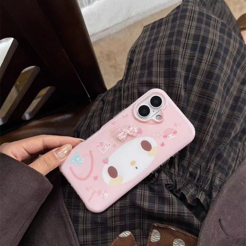 Phone Accessories Box Set - Anime Cartoon Pattern Rabbit Phone Case