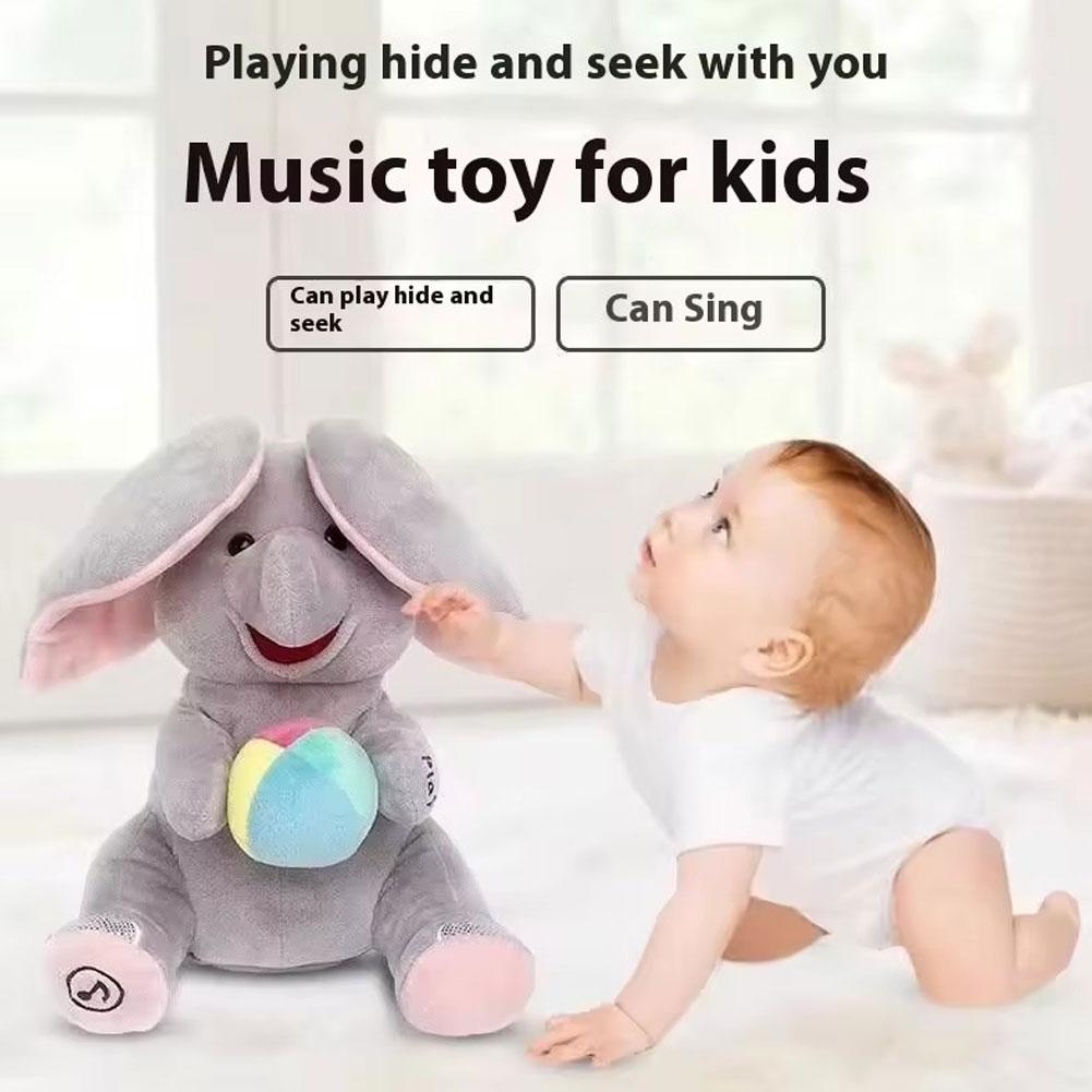 Hide and Seek Elephant Plush T - огляд і ціна Phone Accessories Baby