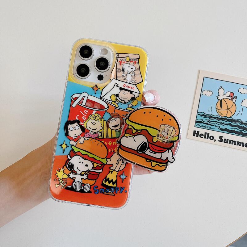 Snoopy Cartoon Magnetic Kickst - огляд і ціна Phone Accessories Box Set