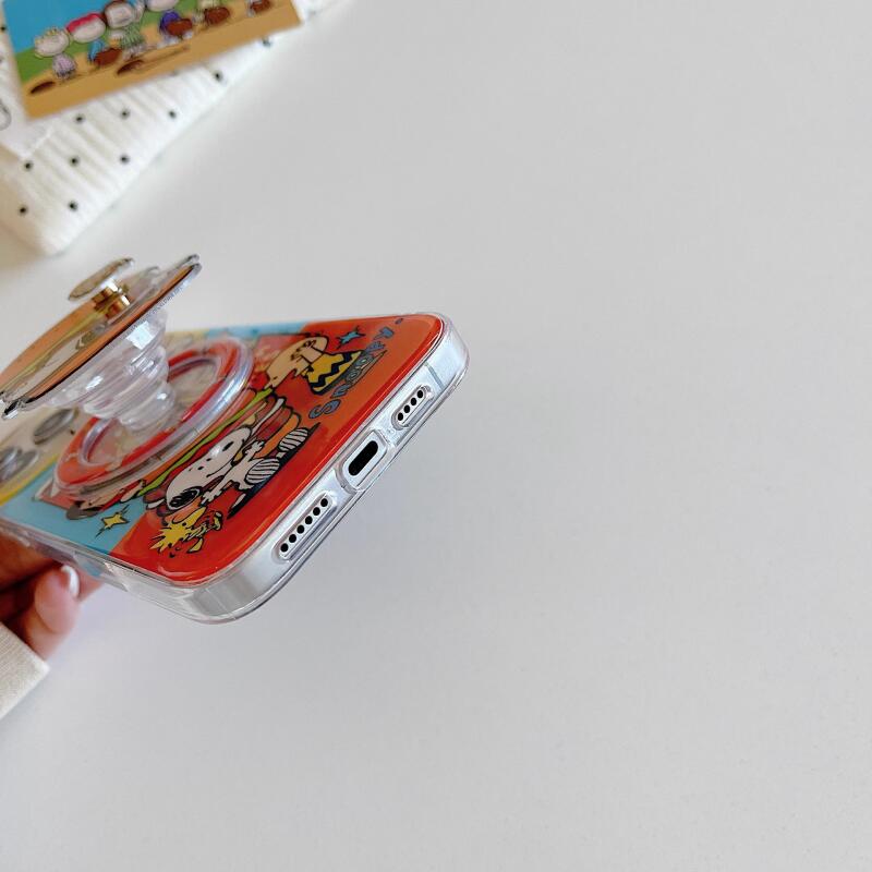Snoopy Cartoon Magnetic Kickst - огляд і ціна Phone Accessories Box Set