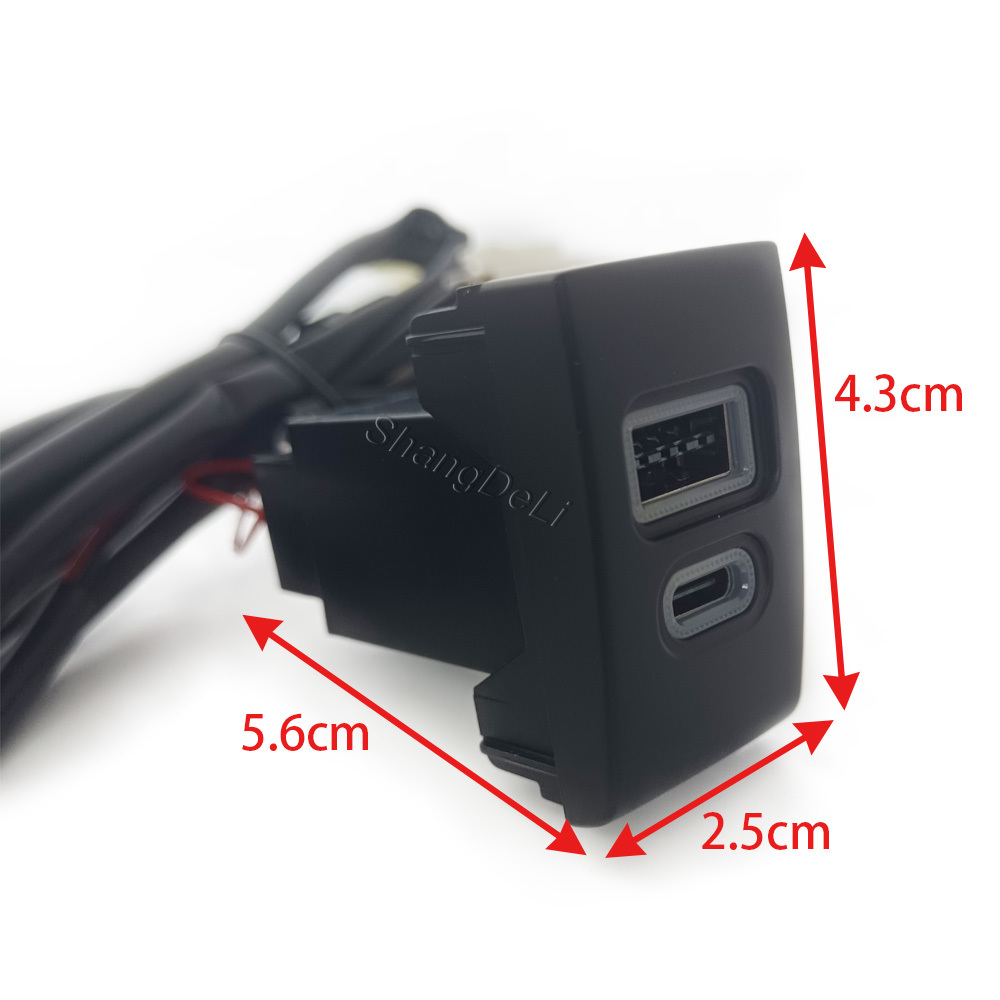 1PC Car Charger Socket QC3.0 D - огляд і ціна Phone Accessories Types
