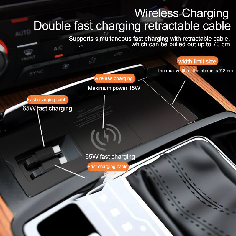 For Audi A6L A7 C7 Wireless Ch - огляд і ціна Phone Accessories Types