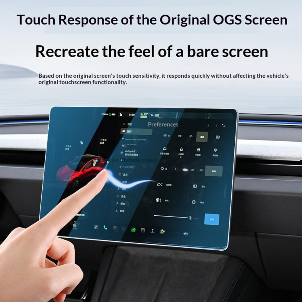 For Tesla Model 3 Highland Mod - огляд і ціна Tempered Glass Screen