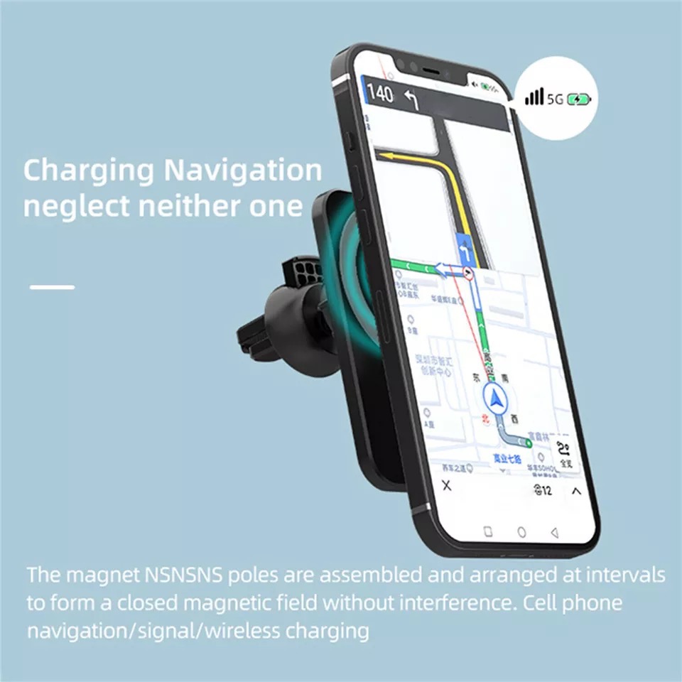 Wireless Charger Magnetic Car  - огляд і ціна Phone Accessories Types