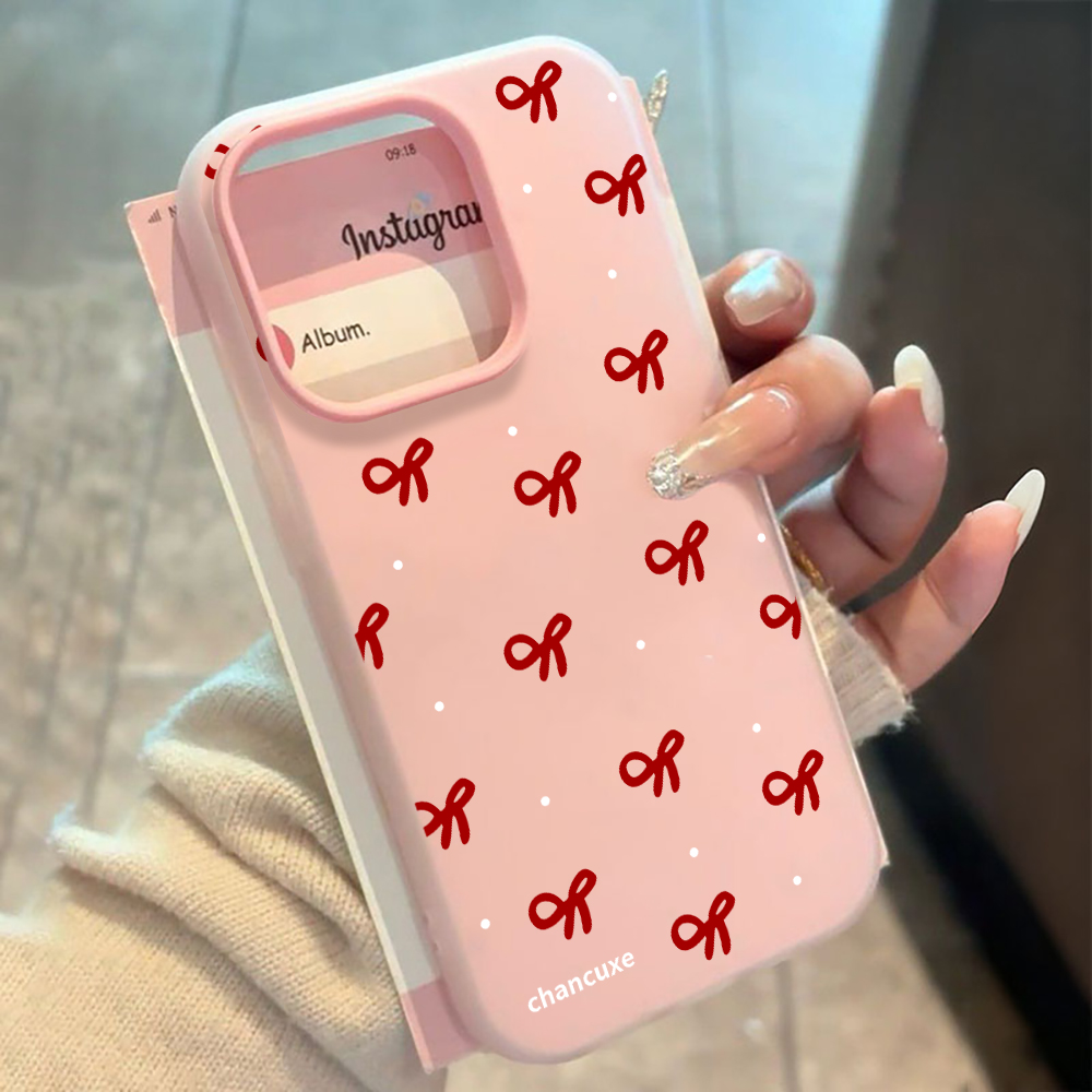 Minimalist Bow Girl INS Phone  - огляд і ціна Phone Accessories For Girls
