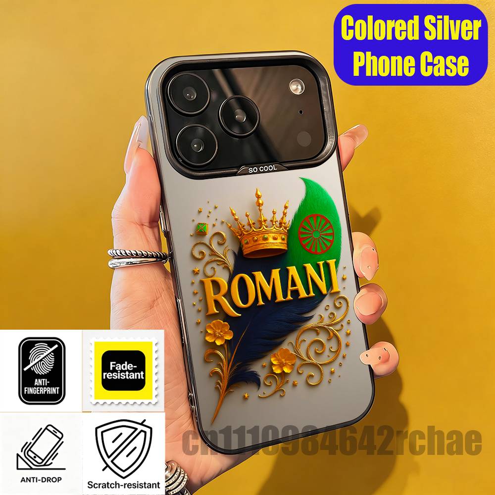 For Gypsy Romani Roma Flag Pho - огляд і ціна Phone Accessories Logo