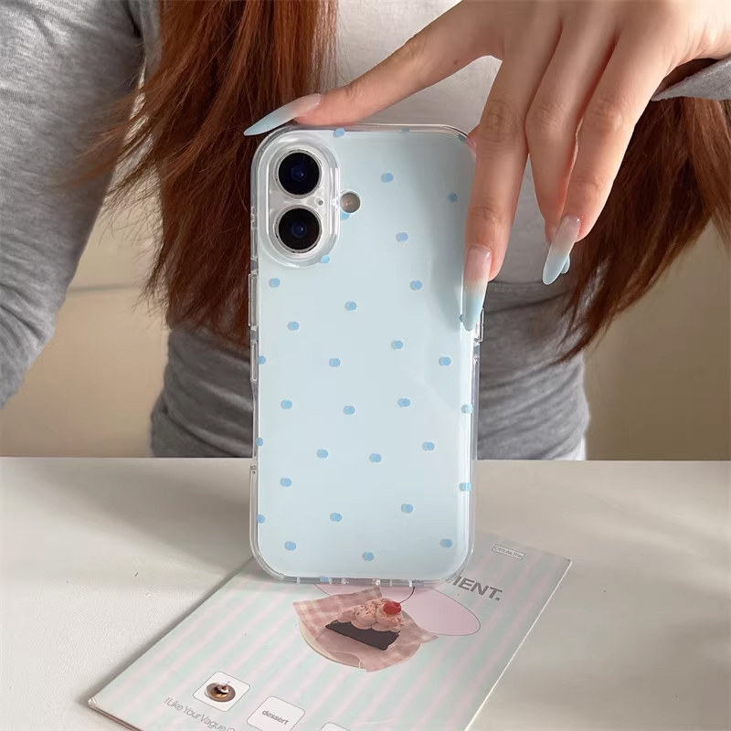 Korean Ins Girl Simple Blue Pi - огляд і ціна Phone Accessories For Girls