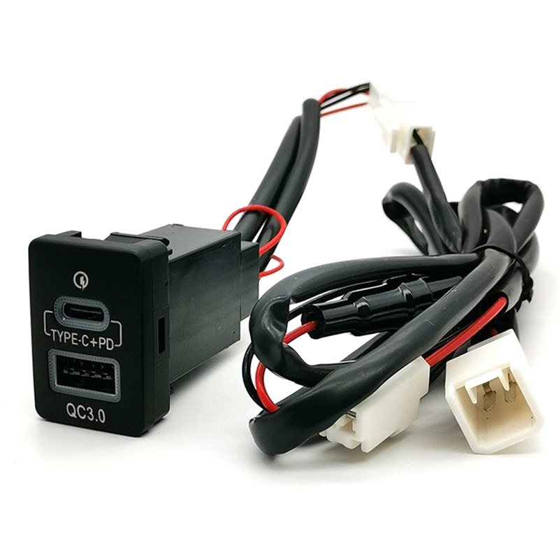 QC3.0 USB TYPE-C PD Blue Light - огляд і ціна Phone Accessories Types