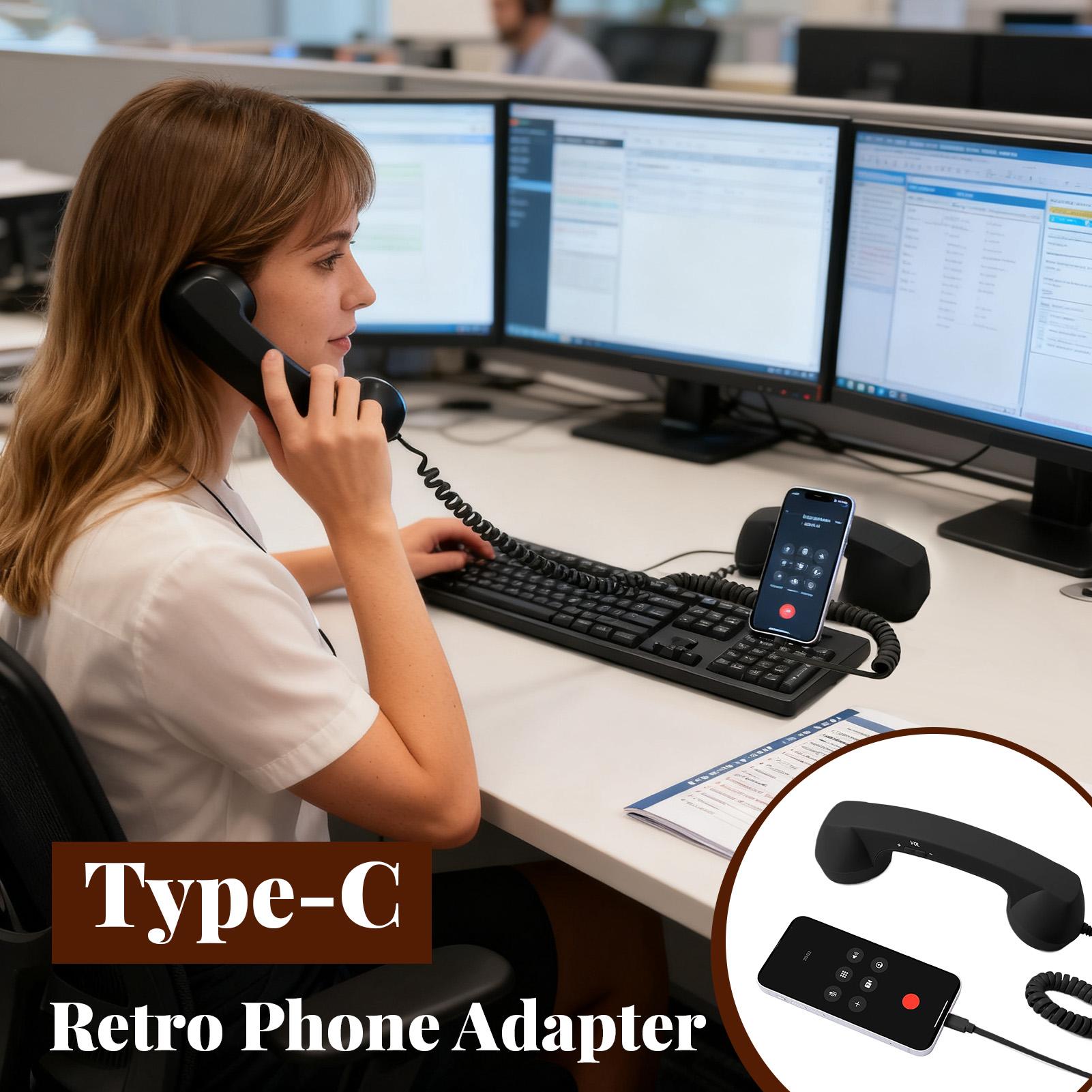 Type-C Retro Phone Adapter Lan - огляд і ціна Phone Accessories Types