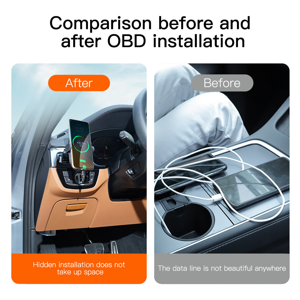 Premium Car OBD Charger Hub fo - огляд і ціна Phone Accessories Types